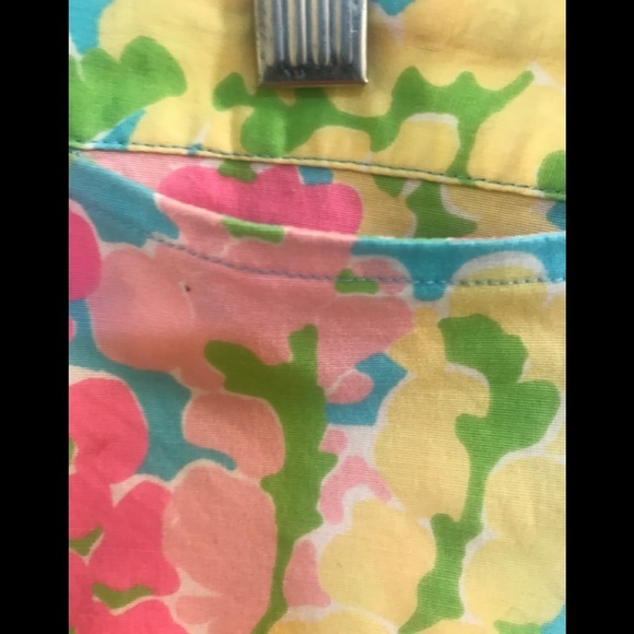 Lilly Pulitzer Havana Blue Snapdragon Capri Pants - Picture 7 of 12